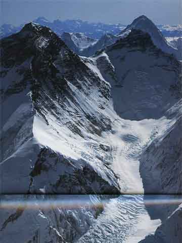 
Everest, Makalu, Lhotse West Face, Western Cwm, And Khumbu Icefall - Over the Himalaya book
